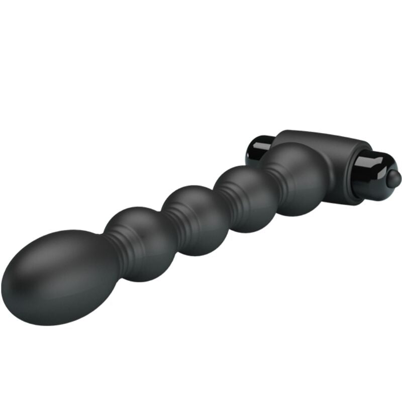 PRETTY LOVE - LYNN PLUG ANAL SILICONA 10 VIBRACIONES NEGRO PRETTY LOVE