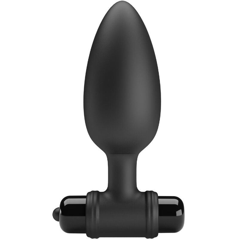 PRETTY LOVE - VIBRA BUTT PLUG 2 PLUG ANAL 10 VIBRACIONES NEGRO PRETTY LOVE