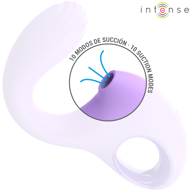 INTENSE - BAXTER VIBRADOR & ESTIMULADOR VIOLETA INTENSE FUN