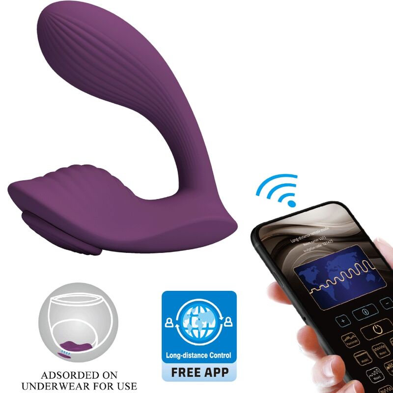 PRETTY LOVE - FRANZ MASAJEADOR & VIBRADOR APP GRATUTITA MORADO PRETTY LOVE