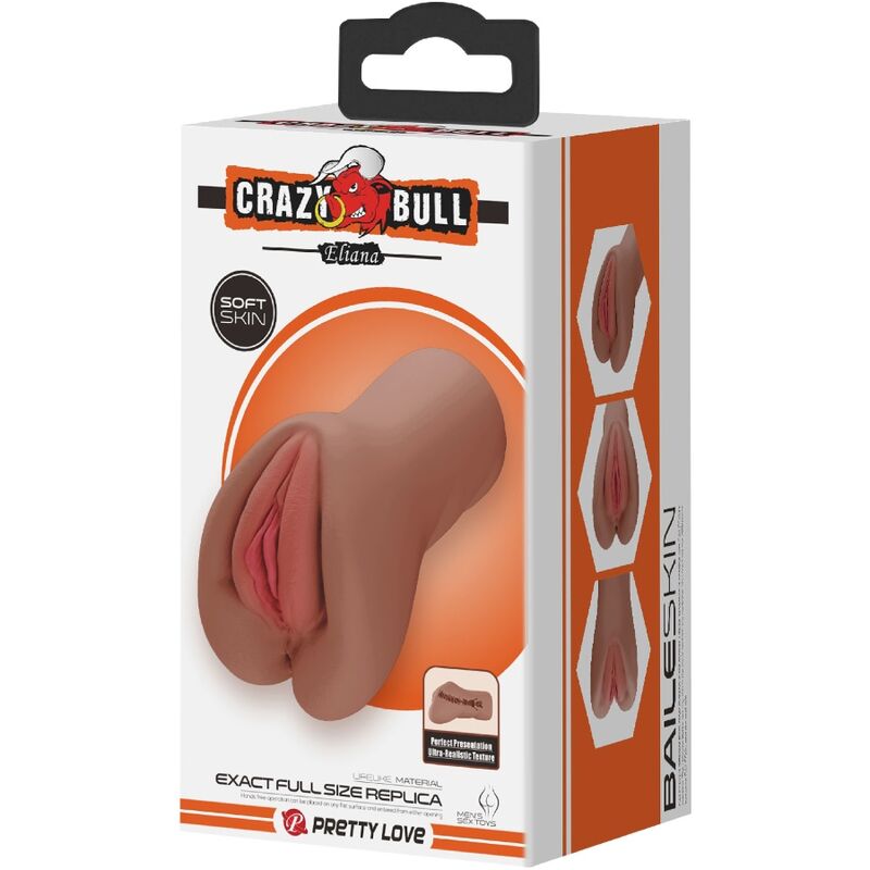 CRAZY BULL - ELIANA VAGINA Y ANO MULATO CRAZY BULL