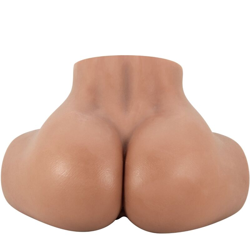 CRAZY BULL - HAILEY TRASERO VIBRADOR CON VAGINA Y ANO REALÍSTICO MULATO CONTROL REMOTO CRAZY BULL