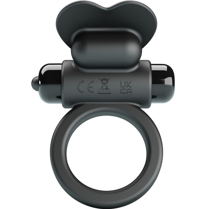 PRETTY LOVE - DEBONAIRE ANILLO VIBRADOR CONEJO 10 VIBRACIONES NEGRO PRETTY LOVE