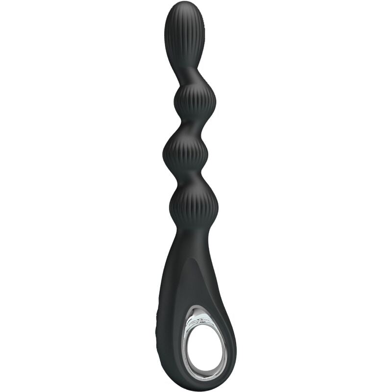 PRETTY LOVE - FEDERER VIBRADOR ANAL 12 VIBRACIONES NEGRO PRETTY LOVE