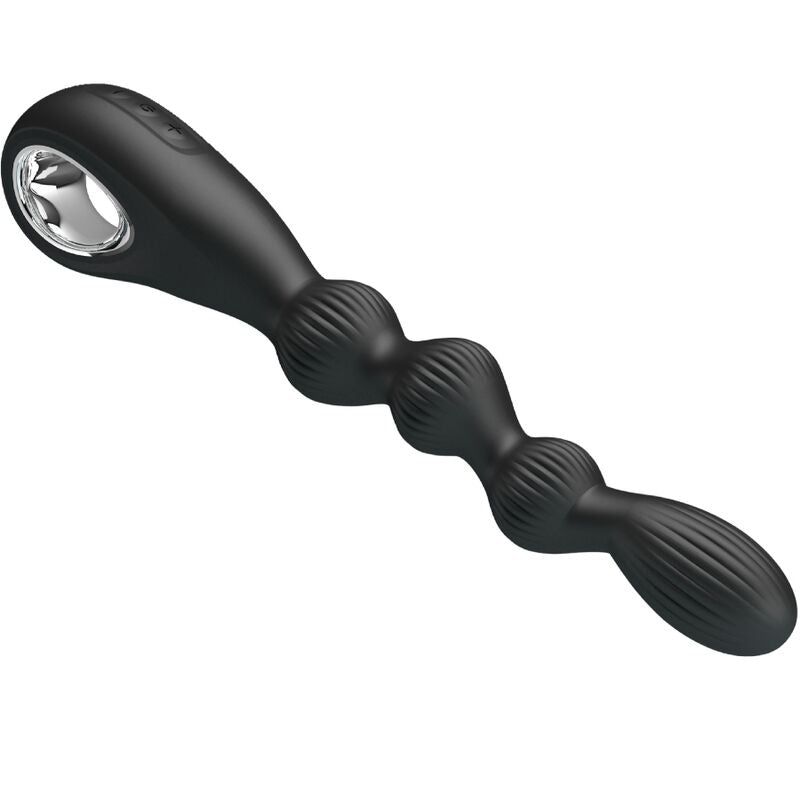 PRETTY LOVE - FEDERER VIBRADOR ANAL 12 VIBRACIONES NEGRO PRETTY LOVE