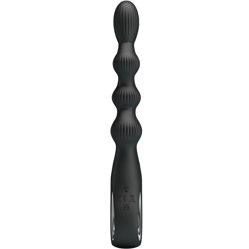 PRETTY LOVE - FEDERER VIBRADOR ANAL 12 VIBRACIONES NEGRO PRETTY LOVE