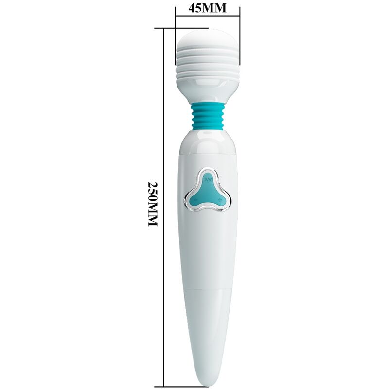 PRETTY LOVE - CLOUD VIBRADOR WAND 7 VIBRACIONES BLANCO PRETTY LOVE