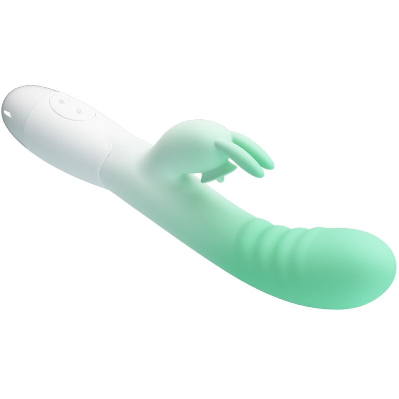PRETTY LOVE - CERBERUS VIBRADOR RABBIT 3O VIBRACIONES VERDE PRETTY LOVE