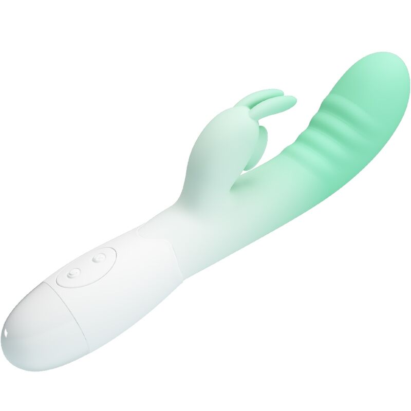 PRETTY LOVE - CERBERUS VIBRADOR RABBIT 3O VIBRACIONES VERDE PRETTY LOVE