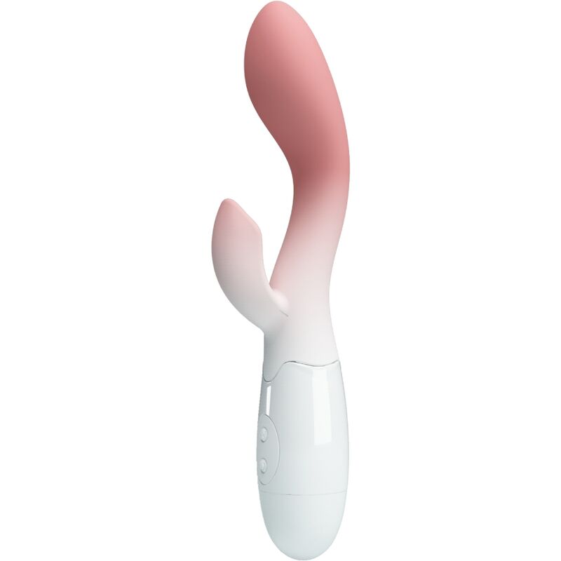 PRETTY LOVE - BRIGHTY VIBRADOR PUNTO G + ESTIMULADOR CLÍTORIS 30 VIBRACIONES ROSA PRETTY LOVE
