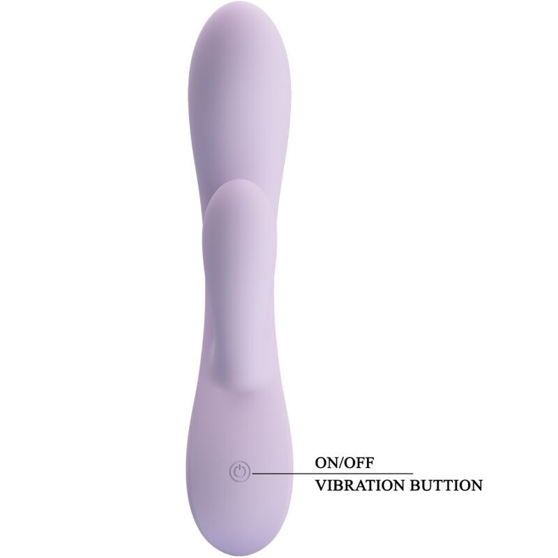 PRETTY LOVE - ROSOLYN VIBRADOR RABBIT 10 VIBRACIONES MORADO PRETTY LOVE
