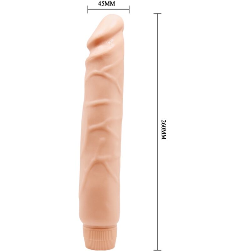 BAILE - JACK VIBRADOR REALÍSTICO 26 CM NATURAL BAILE