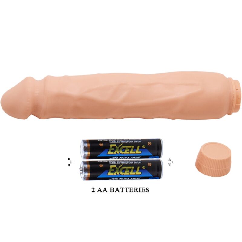 BAILE - JACK VIBRADOR REALÍSTICO 26 CM NATURAL BAILE