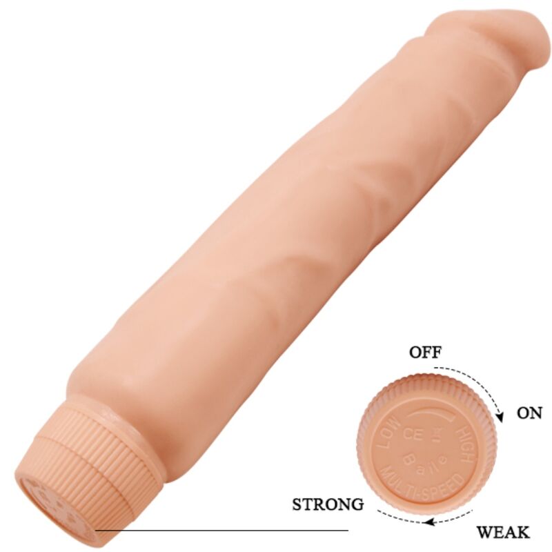BAILE - JACK VIBRADOR REALÍSTICO 26 CM NATURAL BAILE