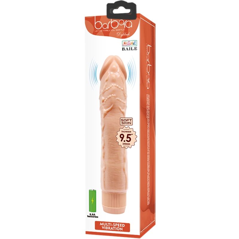 BAILE - DYBBUK VIBRADOR REALÍSTICO 24 CM NATURAL BAILE