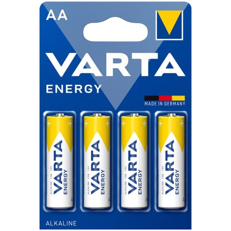 VARTA - ENERGY PILA ALCALINA AA LR6 BLISTER*4 VARTA