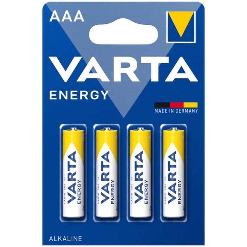 VARTA - ENERGY PILA ALCALINA AAA LR03 BLISTER*4 VARTA