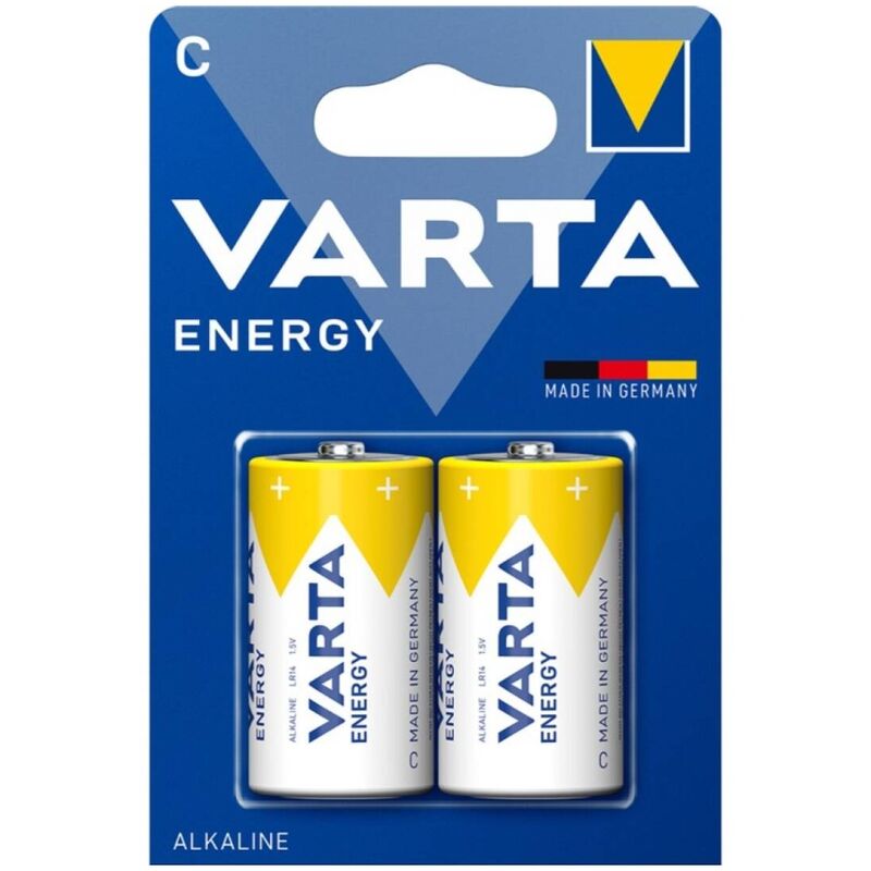 VARTA - ENERGY PILA ALCALINA C LR14 BLISTER*2 VARTA