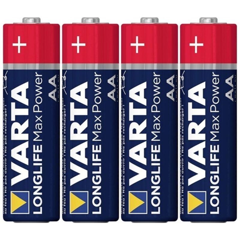 VARTA - MAX POWER PILA ALCALINA AA LR6 RETRACTIL*4 VARTA