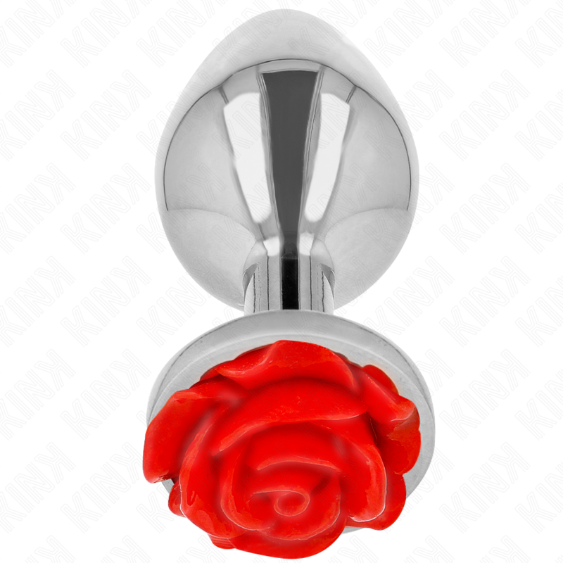 KINK - PLUG ANAL ROSA ROJA TALLA L KINK PLEASURE PLUGS