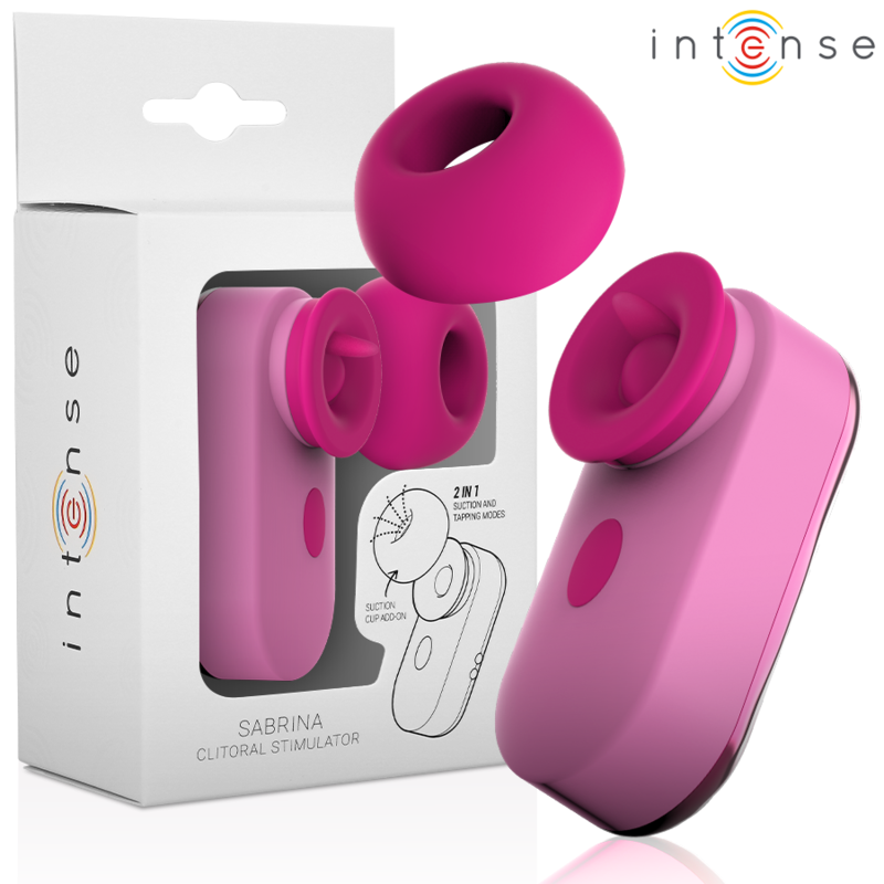 INTENSE - SABRINA TRAVEL SET ESTIMULADOR DE CLÍTORIS ROSA INTENSE FUN