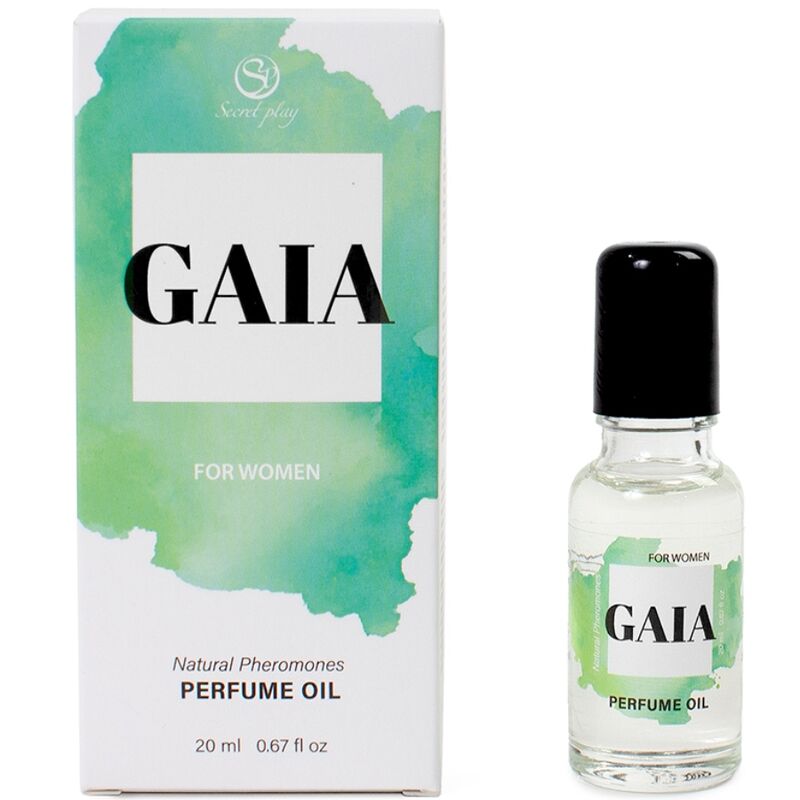 SECRETPLAY - GAIA PERFUME NATURAL FEROMONAS EN ACEITE PARA MUJER 20 ML SECRETPLAY COSMETIC