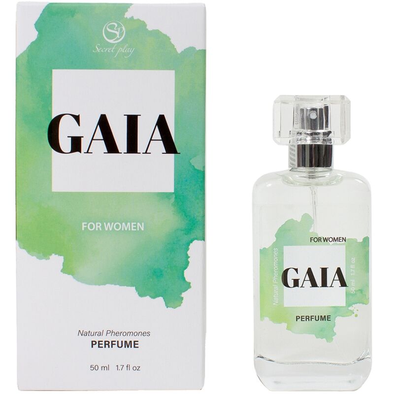 SECRETPLAY - GAIA PERFUME NATURAL FEROMONAS SPRAY PARA MUJER 50 ML SECRETPLAY COSMETIC