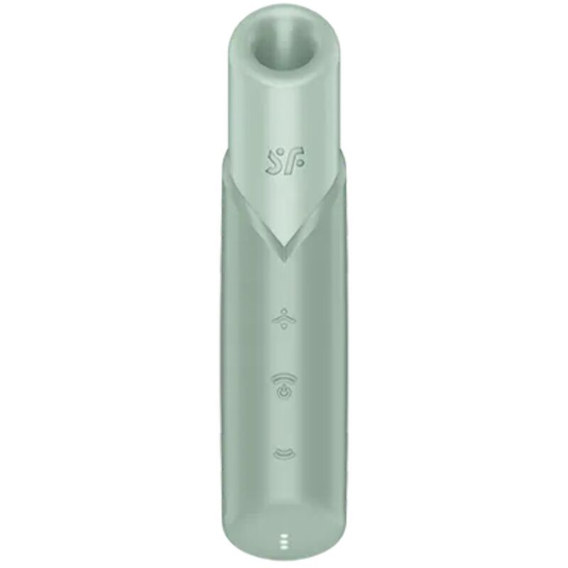 SATISFYER - NAUGHTY KISS ESTIMULADOR CLÍTORIS POR ONDAS VERDE AGUA SATISFYER AIR PULSE