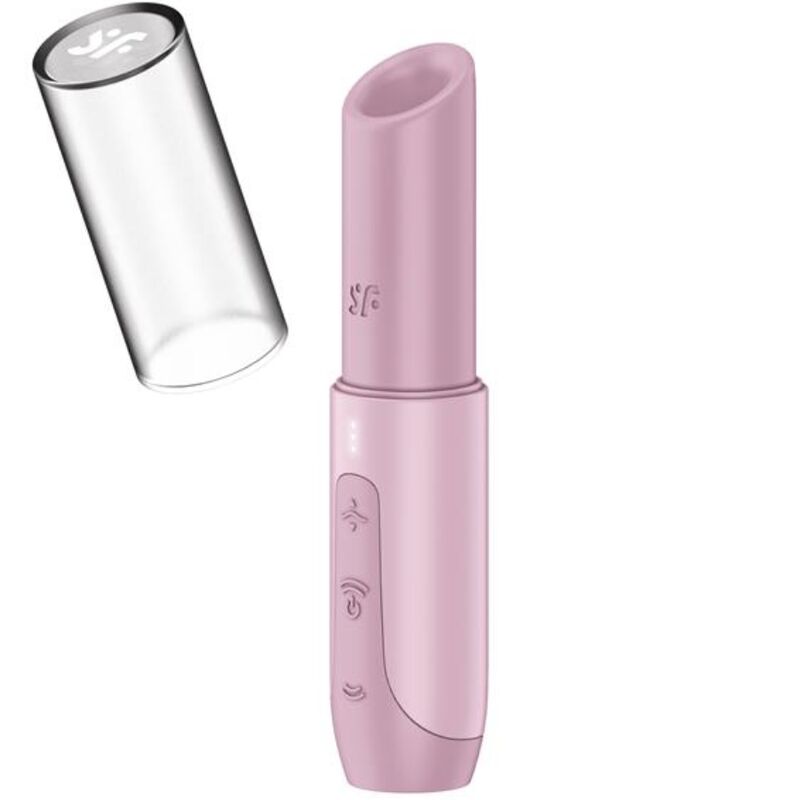 SATISFYER - SECRET KISS ESTIMULADOR CLÍTORIS POR ONDAS ROSA SATISFYER AIR PULSE