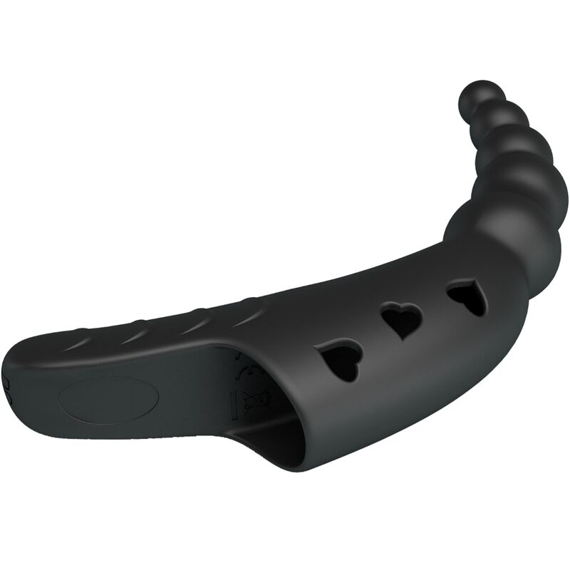 PRETTY LOVE - JORDIN VIBRADOR DE DEDO 10 VIBRACIONES NEGRO PRETTY LOVE
