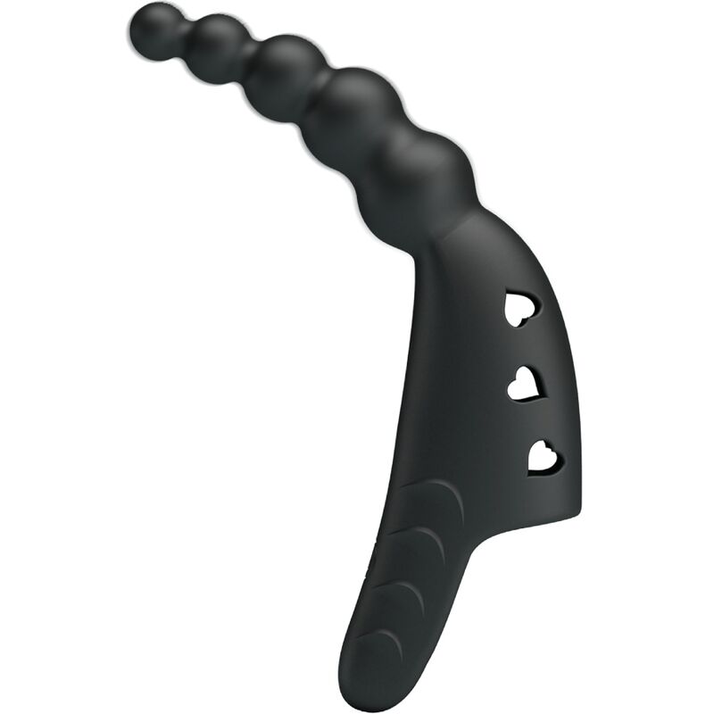 PRETTY LOVE - JORDIN VIBRADOR DE DEDO 10 VIBRACIONES NEGRO PRETTY LOVE