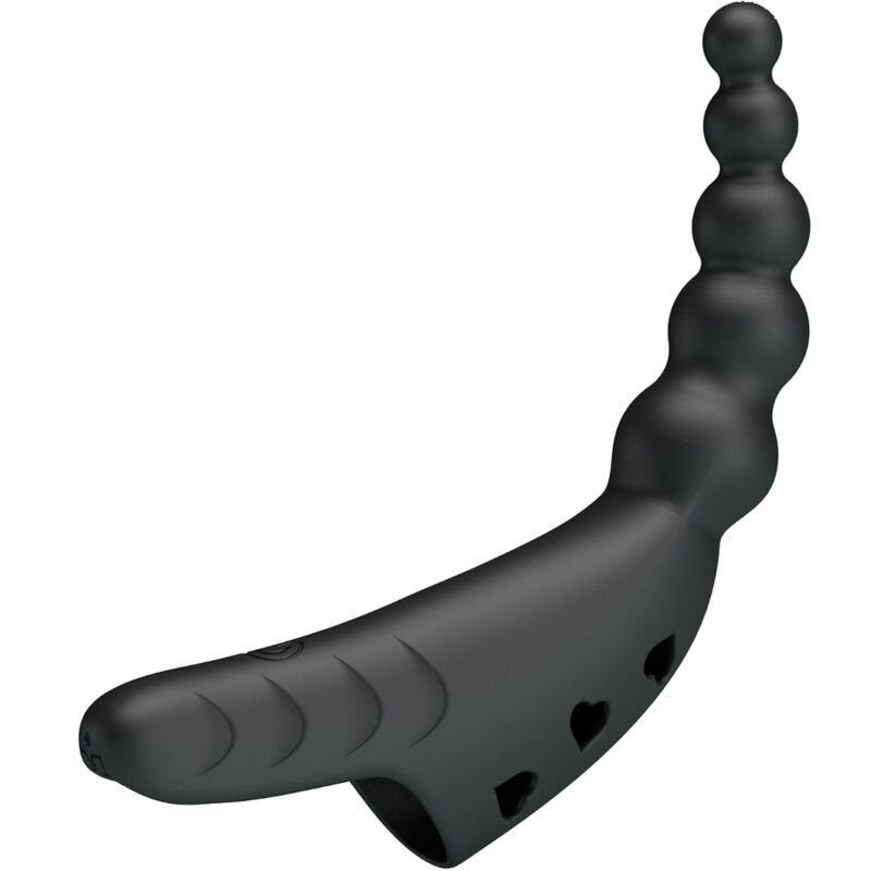 PRETTY LOVE - JORDIN VIBRADOR DE DEDO 10 VIBRACIONES NEGRO PRETTY LOVE