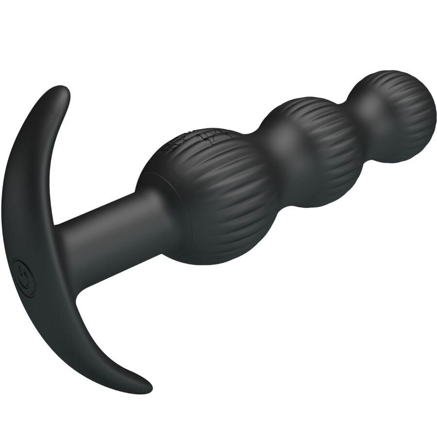 PRETTY LOVE - SIDNEY VIBRADOR ANAL 10 VIBRACIONES NEGRO PRETTY LOVE