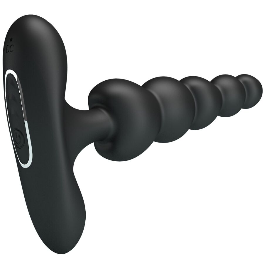 PRETTY LOVE - CORBAN VIBRADOR ANAL 10 VIBRACIONES NEGRO PRETTY LOVE