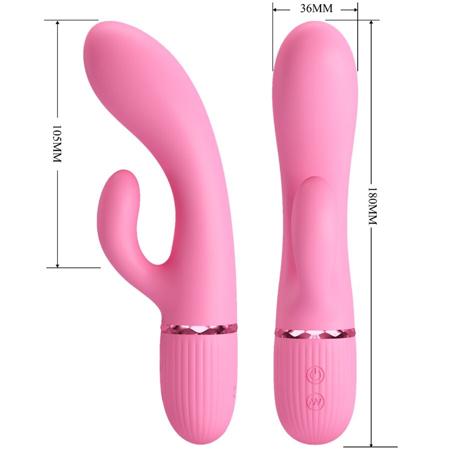 PRETTY LOVE - MARSKI VIBRADOR RABBIT & PUNTO G ROSA PRETTY LOVE FLIRTATION
