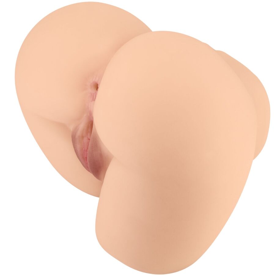 CRAZY BULL - ROLONDA TRASERO VIBRADOR CON VAGINA Y ANO REALÍSTICO NATURAL CRAZY BULL