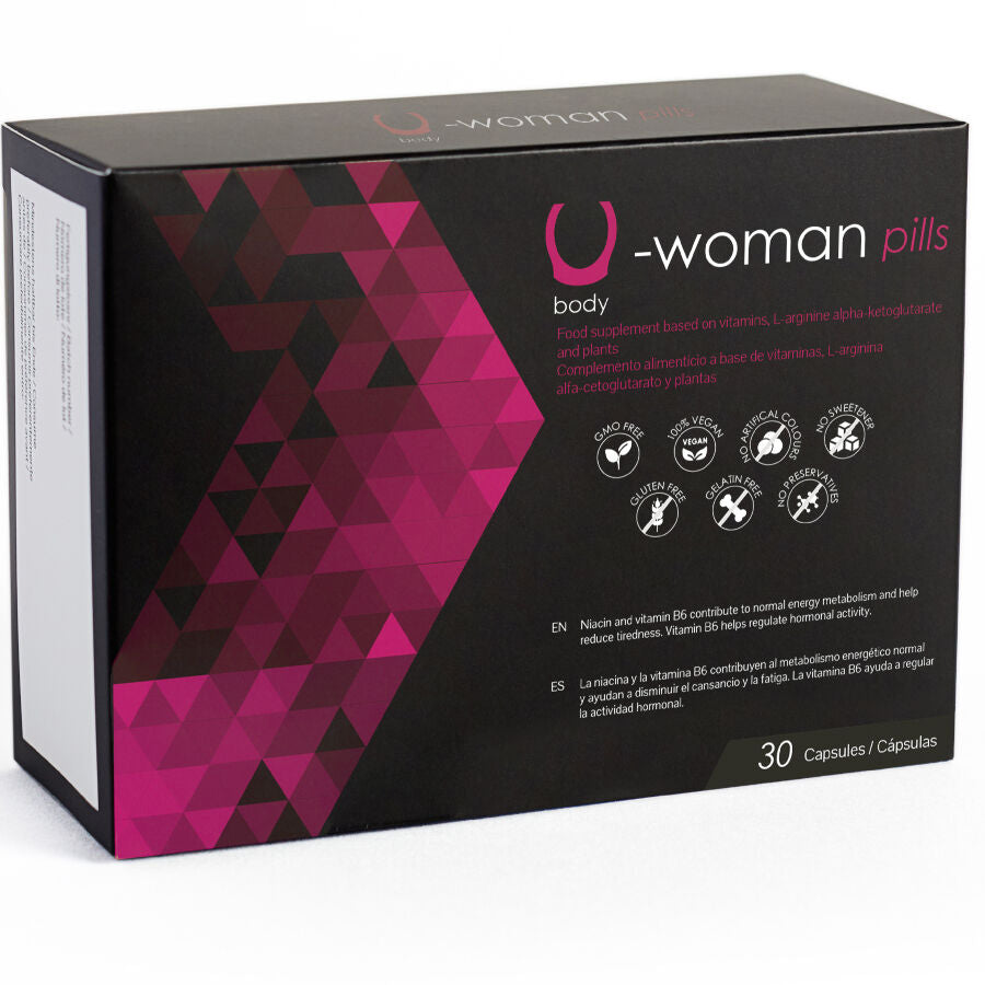 500 COSMETICS - U-WOMAN AUMENTO LÍBIDO FEMENINA - 30 CÁPSULAS 500COSMETICS