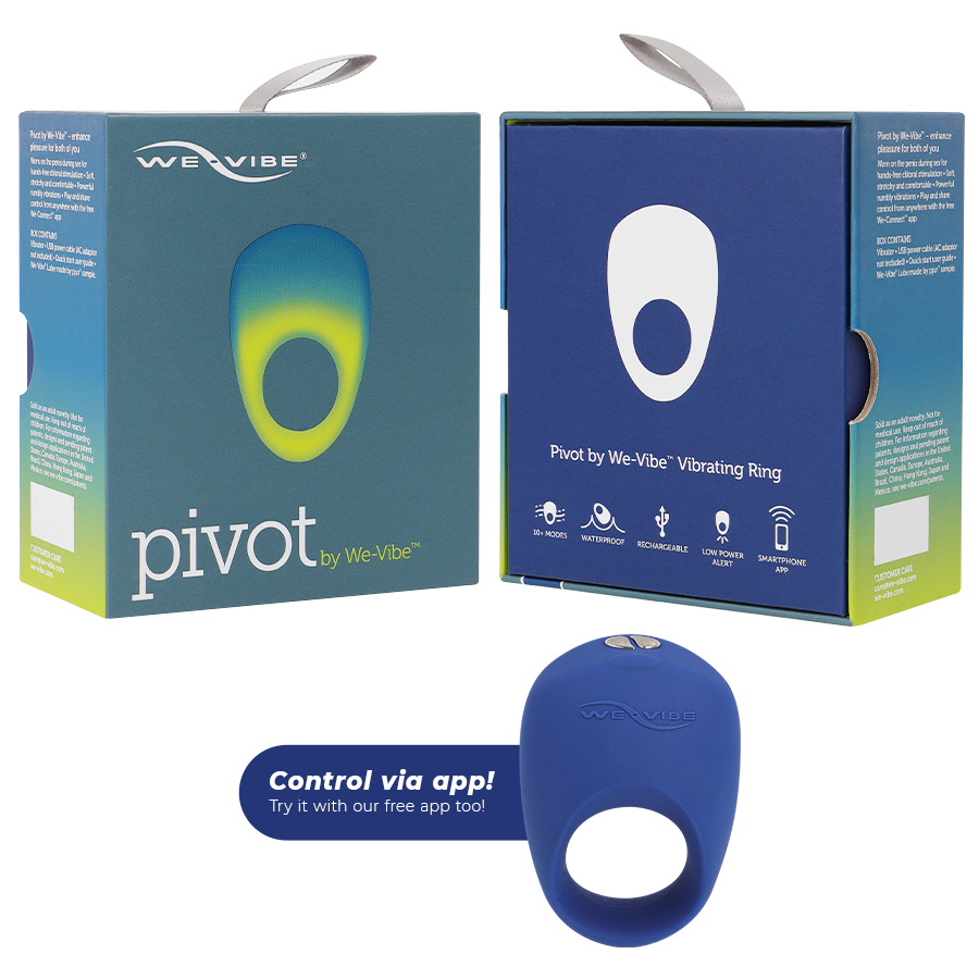 WE-VIBE - PIVOT ANILLO VIBRADOR WE CONNECT julyboutique