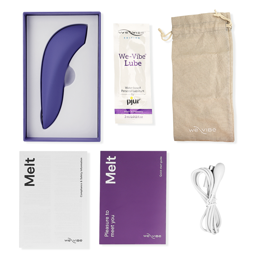 WE-VIBE - MELT ESTIMULADOR CLÍTORIS AZUL MEDIANOCHE julyboutique