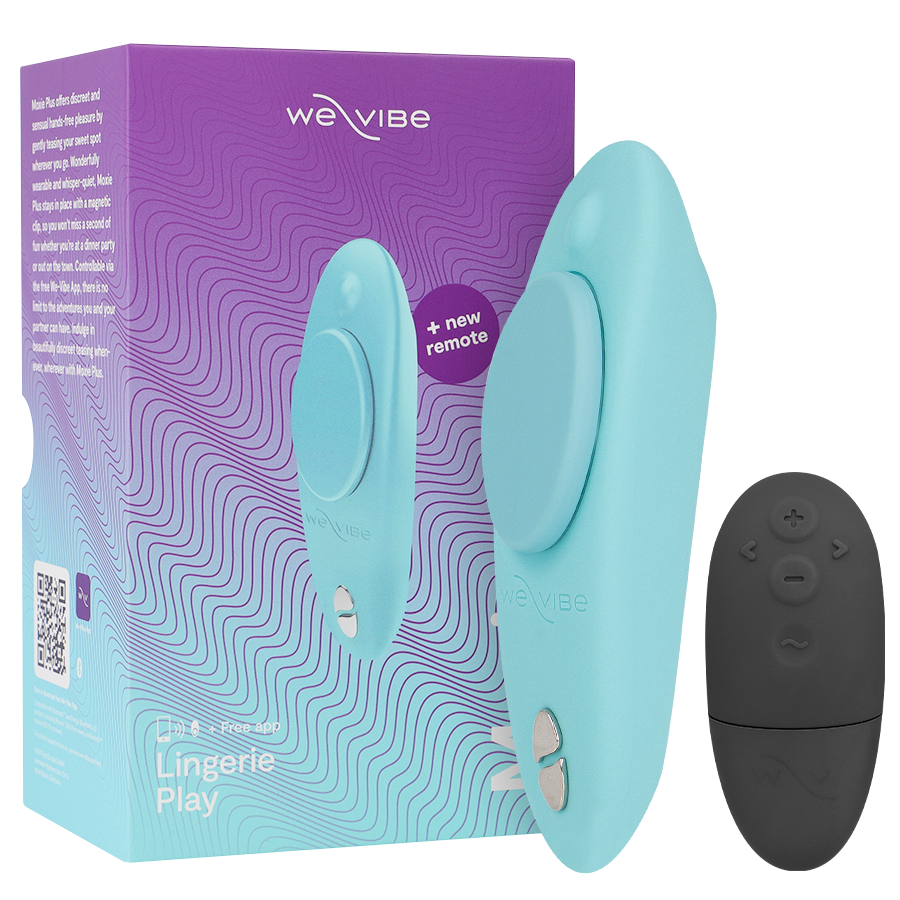WE-VIBE - MOXIE + VIBRADOR CLÍTORIS AQUA julyboutique