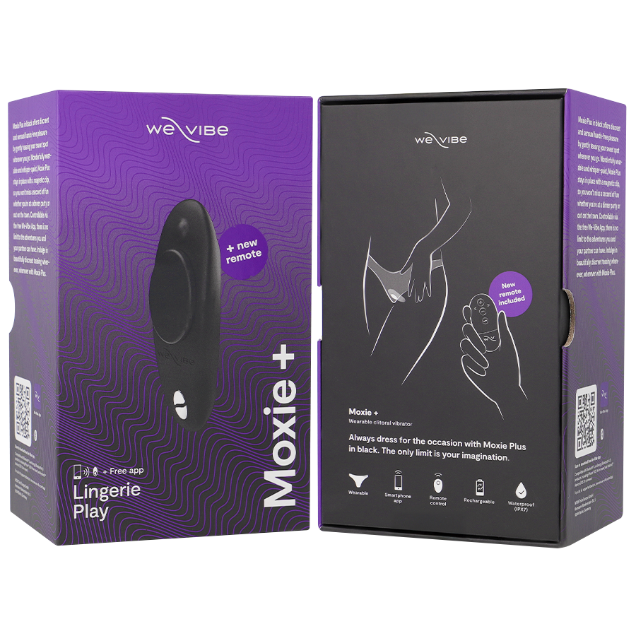 WE-VIBE - MOXIE + VIBRADOR CLÍTORIS NEGRO julyboutique