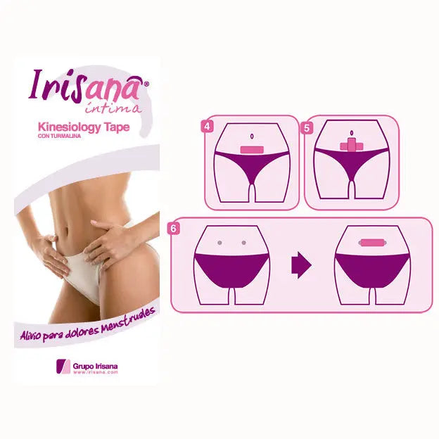 IRISANA - CINTA AUTOADHESIVA PARA DOLORES MENSTRUALES IRISCUP