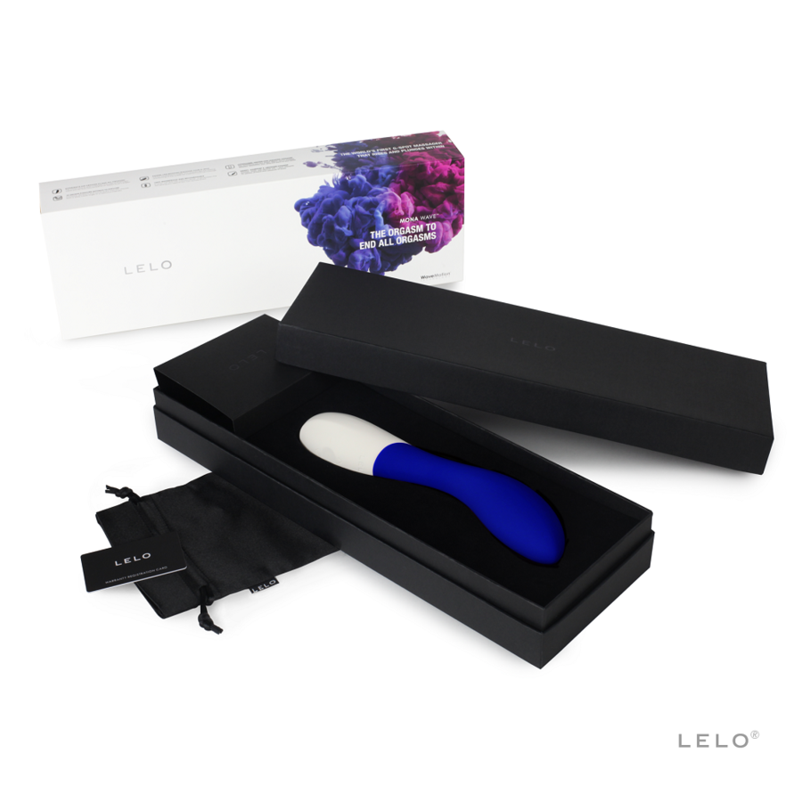 LELO - MONA WAVE VIBRADOR AZUL NOCHE LELO