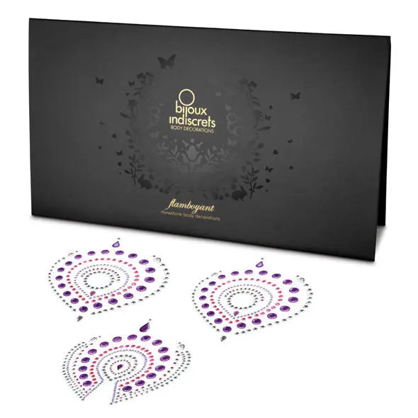 BIJOUX - INDISCRETS FLAMBOYANT LILA & ROSA BIJOUX DESIRE METALLIQUE