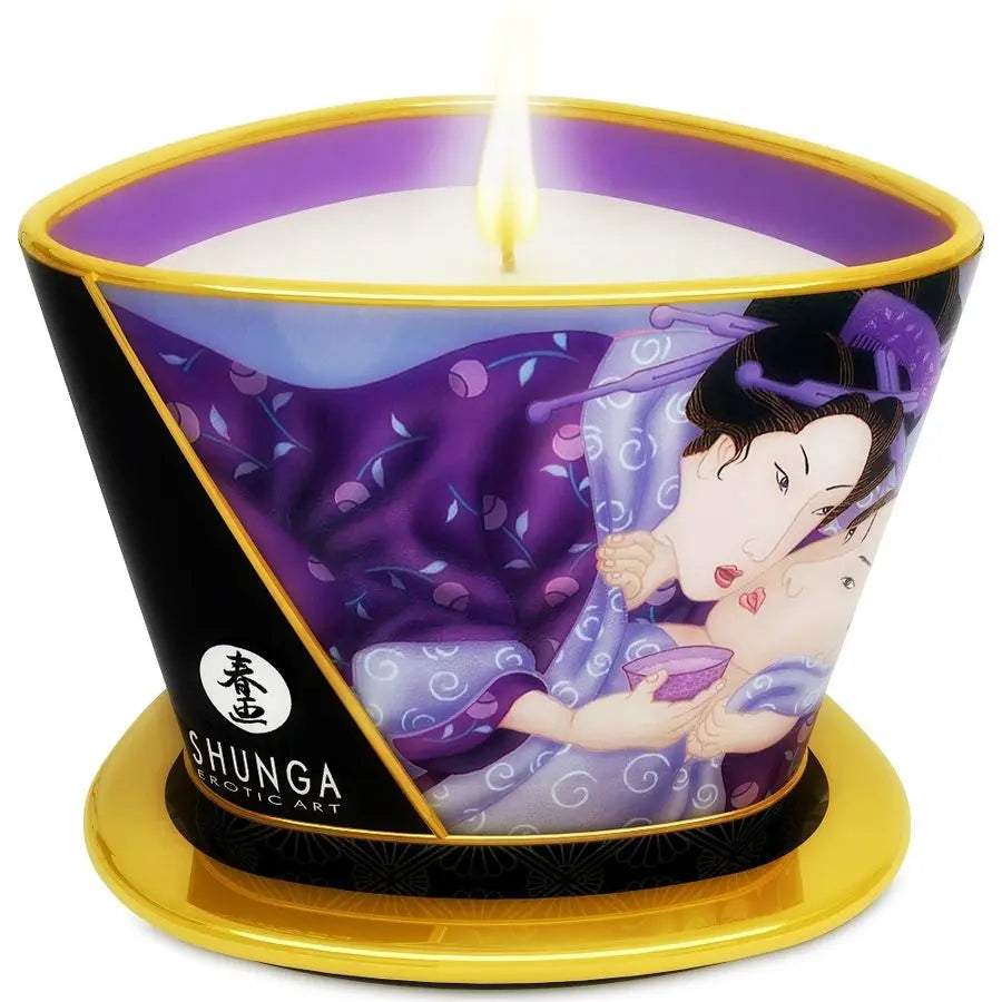 SHUNGA - MINI CARESS BY CANDELIGHT VELA MASAJE FRUTAS EXÓTICAS 170 ML SHUNGA CANDLES