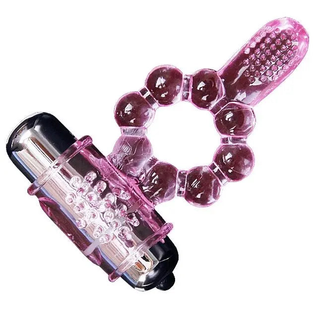 BAILE - ANILLO SILICONA 10 RITMOS LENGUA CON VIBRACIÓN ROSA BAILE FOR HIM