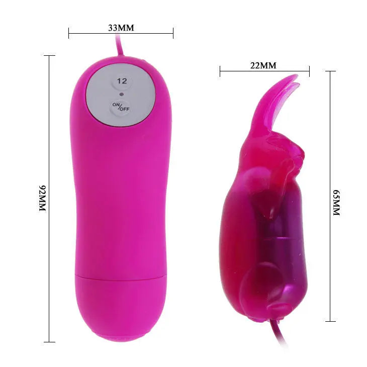 BAILE - CUTE SECRET CONEJITO VIBRADOR 12 VELOCIDADES BAILE STIMULATING