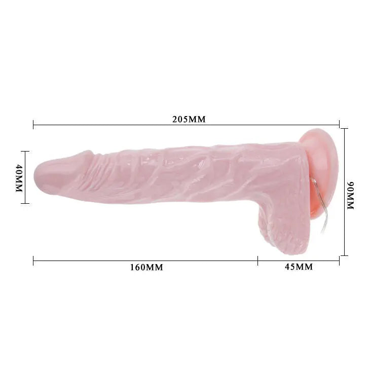 BAILE - SUPER ROTA DONG DILDO REALISTICO 20.5 CM BAILE VIBRATORS
