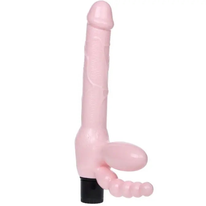 BAILE - ARNÉS SIN CUERDA TPR CON VIBRACIÓN Y ESTIMULACION ANAL 25.4 CM BAILE