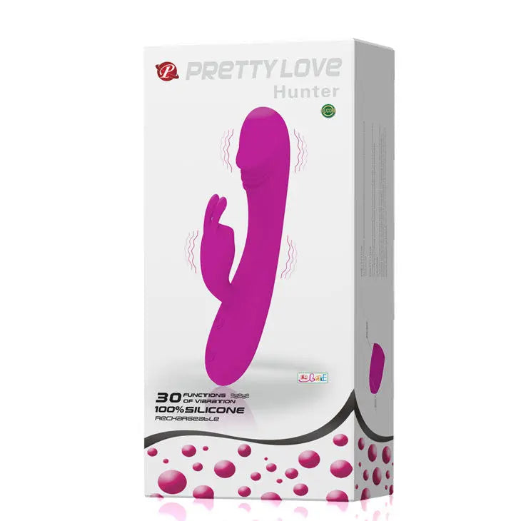 PRETTY LOVE - SMART VIBRADOR CON RABBIT 30 MODOS HUNTER PRETTY LOVE SMART
